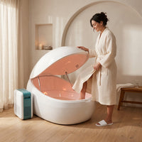 AuroraFloat Lumina Zero-Gravity Float Pod — Lifestyle