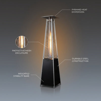 SolaraFlame Pyramid Patio Heater