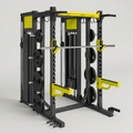 Counterbalanced Smith Machine Built for Elite Home Gyms, 11-Gauge Steel Frame, Dual Cable Columns, Linear Bearings