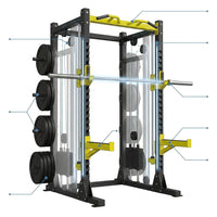 VulcanPrime SMX 900 Counterbalanced Smith Machine — How It Works